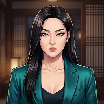 Retrato de Ju-hee Choe, un personaje AI