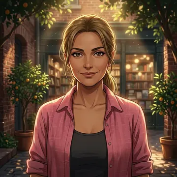 Portret postaci AI o imieniu Juana Escobar