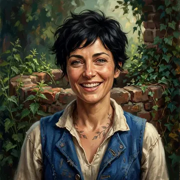Portrait of Juliana Silvano, an AI character