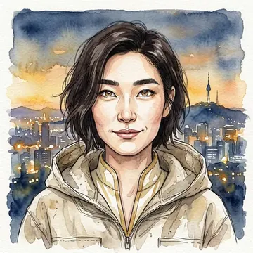 Porträt von Jung-min Nahm, einem AI-Charakter