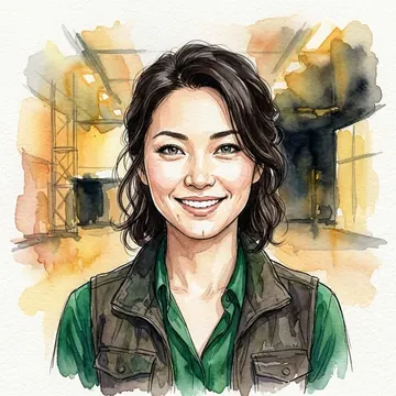 Ritratto di Junko Osada, un personaggio AI
