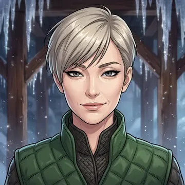 Portrait of Junyu Jin-Woo-Ryong, an AI character