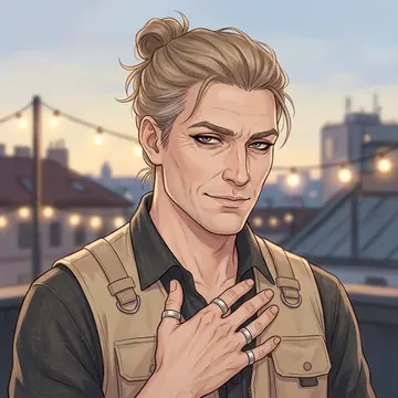 Portrait of Juraj Kopecky, an AI character