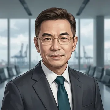 Portrait of Kaicheng Lai, an AI character