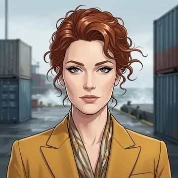 Portrait of Kaisa Sigurdsson, an AI character