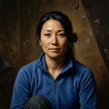 Retrato de Kana Handa, um personagem de AI