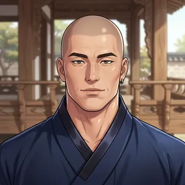 Portrait of Kang-da-min Uhm, an AI character