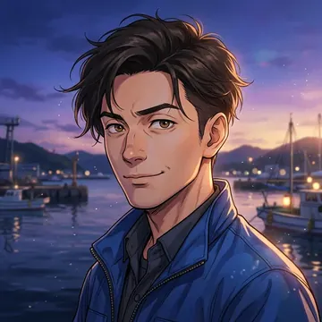Portrait of Kano Matsushita, an AI character