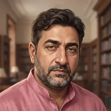 Portret postaci AI o imieniu Kanu Grewal