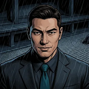 Portrait of Kazu Hagiwara, an AI character