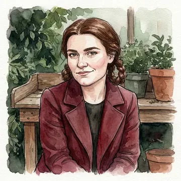 Porträt von Kerstin Schmid, einem AI-Charakter