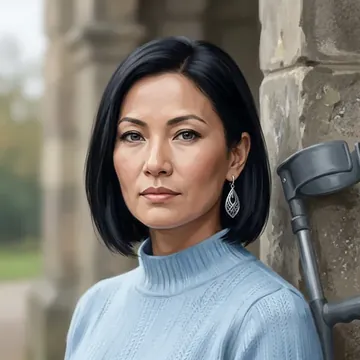 Portret postaci AI o imieniu Khadija Poddar