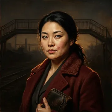 Porträt von Koharu Iwasaki, einem AI-Charakter