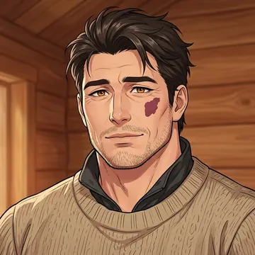 Portrait of Koichi Aihara, an AI character