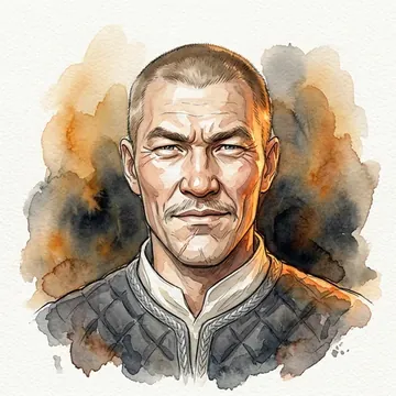 Portret postaci AI o imieniu Kostya Vikhrev