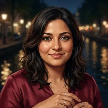 Portret postaci AI o imieniu Kripa Kaswan
