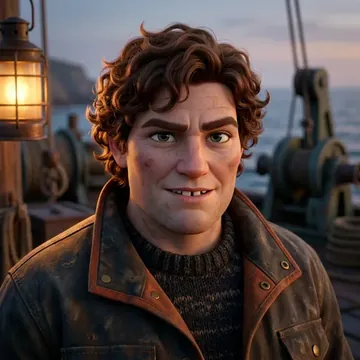 Portrait of Krovon Vranovich, an AI character