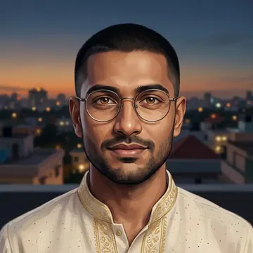 Ritratto di Kunal Palani, un personaggio AI