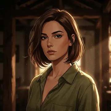 Chân dung của Kusi Delgado, một nhân vật AI
