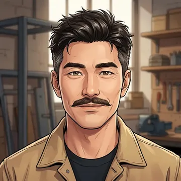 Portret postaci AI o imieniu Kwon Yuk