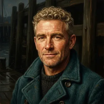Portrait of Lachlan Boyd, an AI character