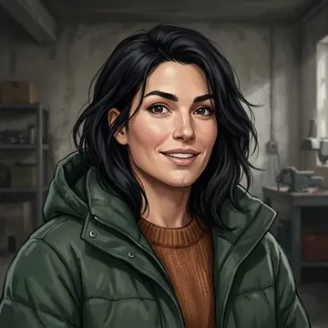 Portrait of Ladina Haller, an AI character