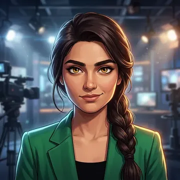 Bir AI karakteri olan Lavanya Chauhan portresi