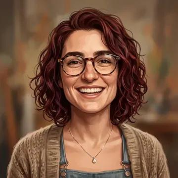 Retrato de Leda Coutinho, un personaje AI