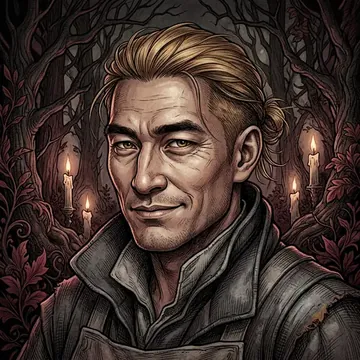 Portret postaci AI o imieniu Lennon Mercer