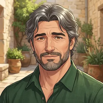 Portret postaci AI o imieniu Leonel Rocabado