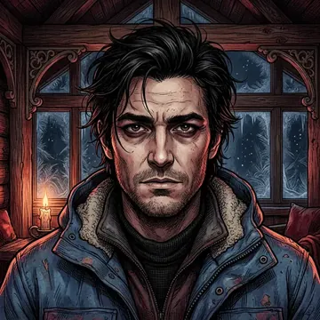 Portrait of Léopold Guillory, an AI character
