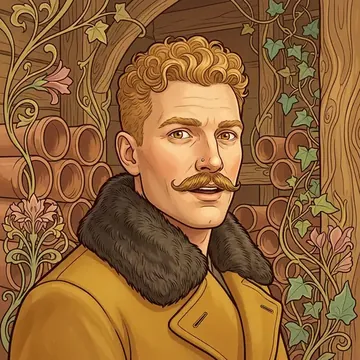 Portret postaci AI o imieniu Leshyan Rusalkin