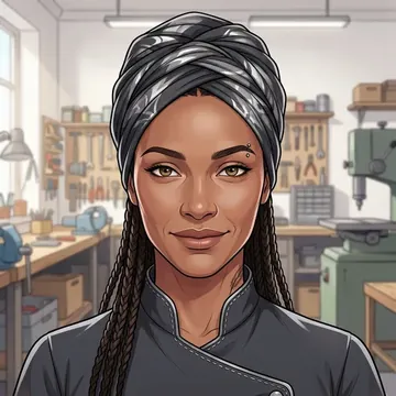 Portrait of Leyla Yusuf, an AI character