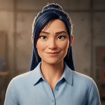 Portrait of Lianxin Yu, an AI character