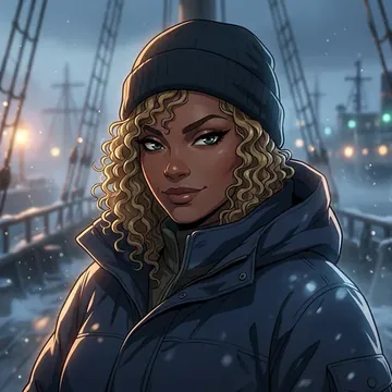 Portret postaci AI o imieniu Lilian Magalhães