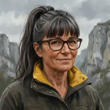 Portret postaci AI o imieniu Line Desmarais