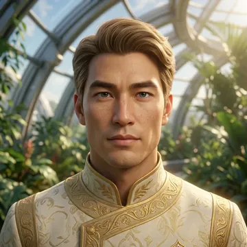 Portrait of Lior Mei-Vargas, an AI character