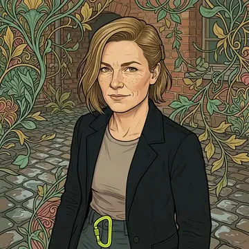 Portret postaci AI o imieniu Lore De Vos