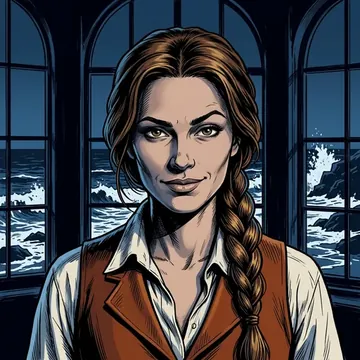 Portrait of Lorena Da Cruz, an AI character