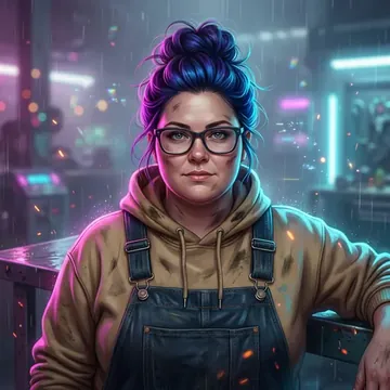 Портрет AI-персонажа Louisa Rochdale