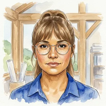 Portrait of Lucia Salguero, an AI character
