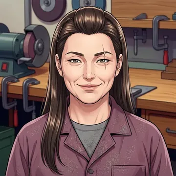Potret Luisa Cortes, karakter AI