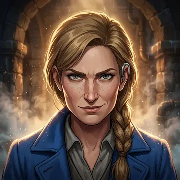 Portrait of Lunielle Roselan, an AI character