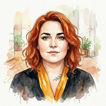 Potret Luzia Bravo, karakter AI