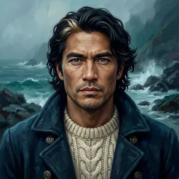 Retrato de Makisig Tamayo, un personaje AI