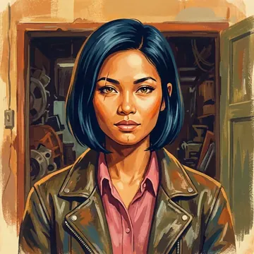 AIキャラクター「Malati Prawira」のポートレート