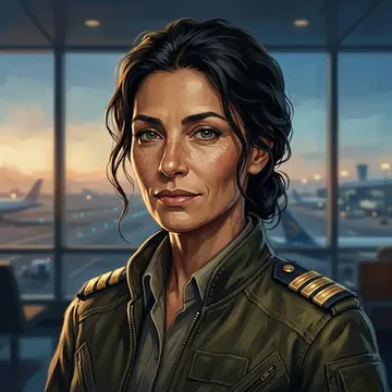 Portrait of Manal Castiglione, an AI character