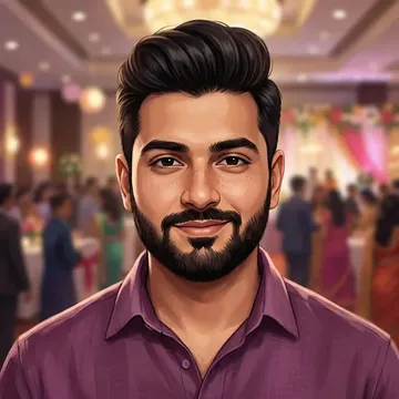 Portrait of Manav Saini, an AI character