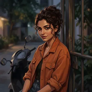Портрет AI-персонажа Manju Sahota