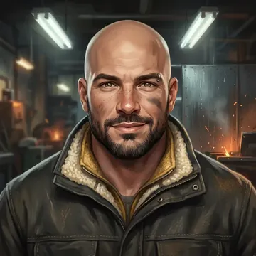 Portrait of Manolo Carranza, an AI character